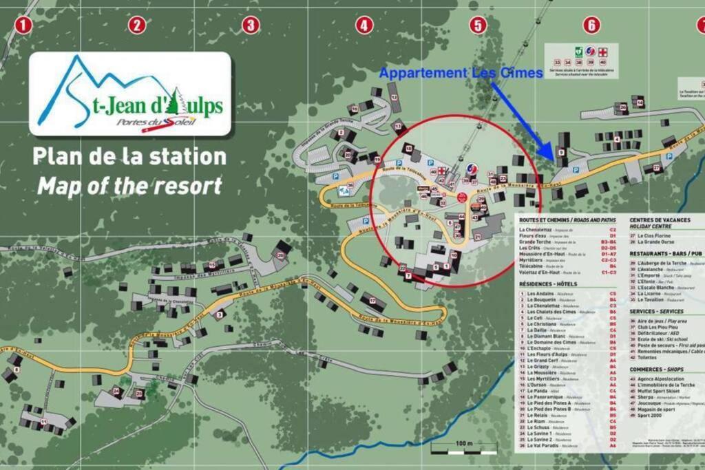 Les Cimes, Chaleureux Studio 4 Pers, 50M Du Telecabine, Vue Degagee Sur Les Pistes, Draps Non Compris Saint-Jean-dʼAulps 외부 사진